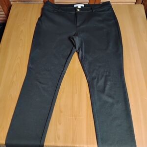 Michael Kors Black Pants with Gold Accent
